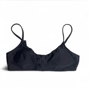 NWT ✨ Cupshe Navy Blue Bikini Top Size Large